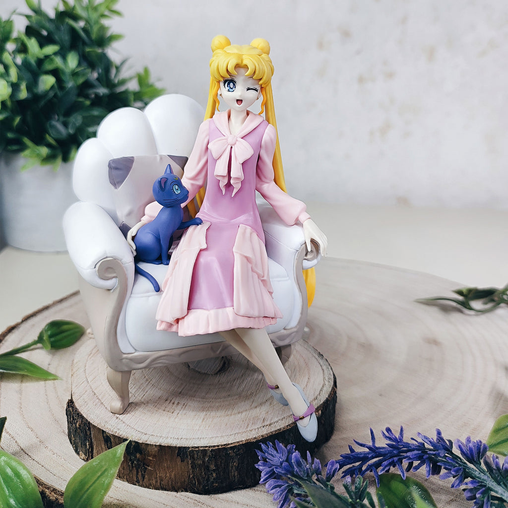 Produktbild Sailor Moon Cosmos - Usagi und Luna Diorama Figur