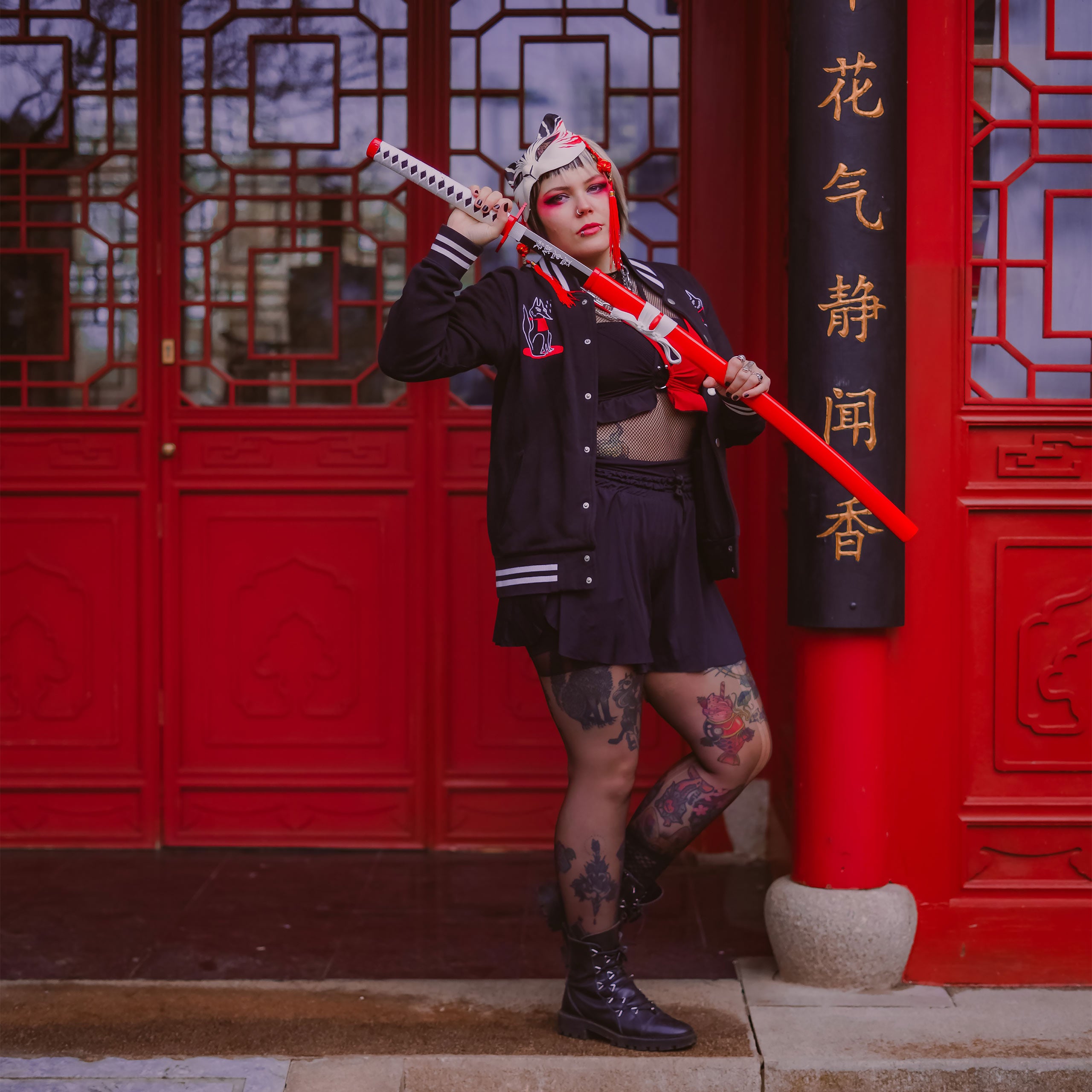 Produktbild Giyu Katana für Demon Slayer Fans