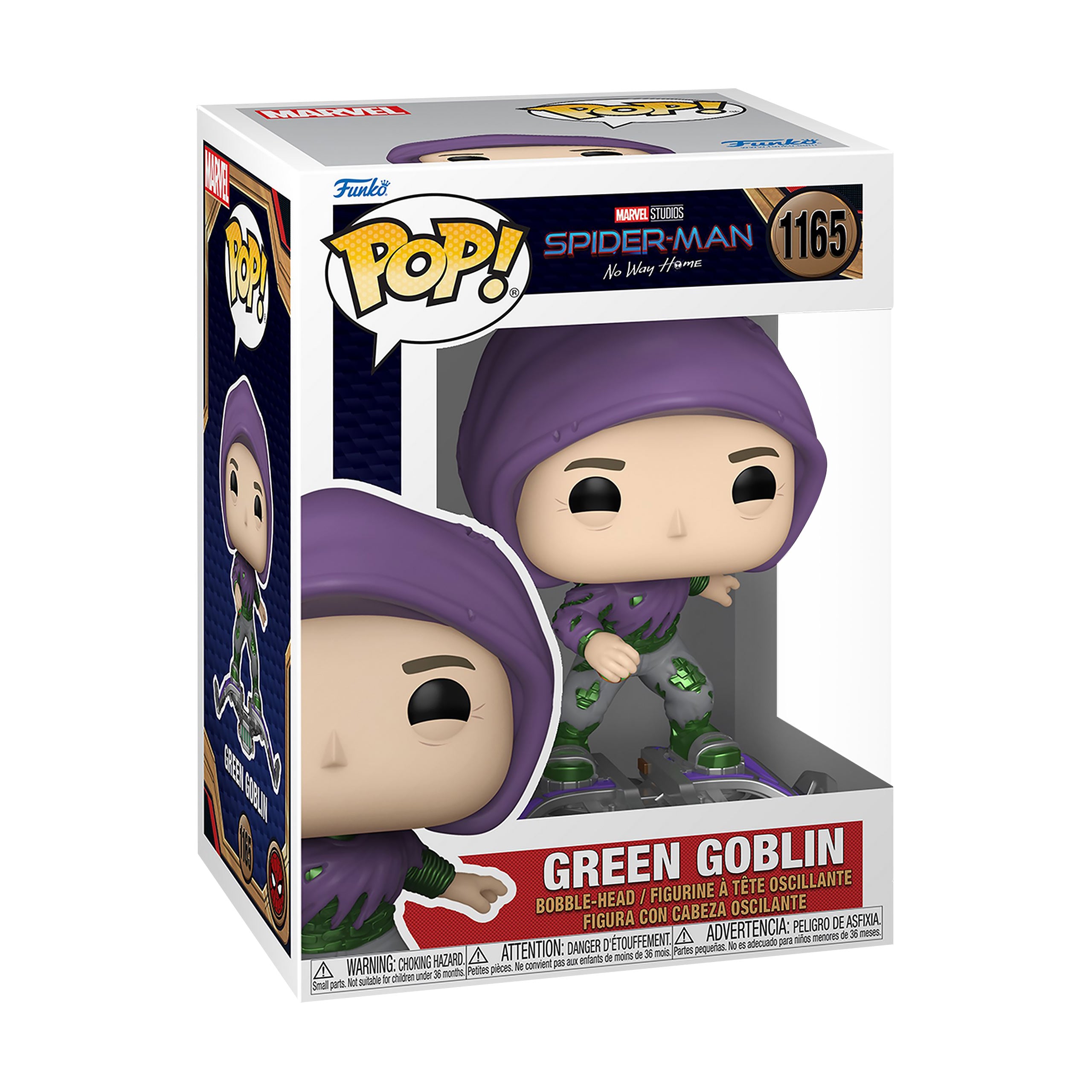 Produktbild Spider-Man-No Way Home - Green Goblin Funko Pop Wackelkopf-Figur