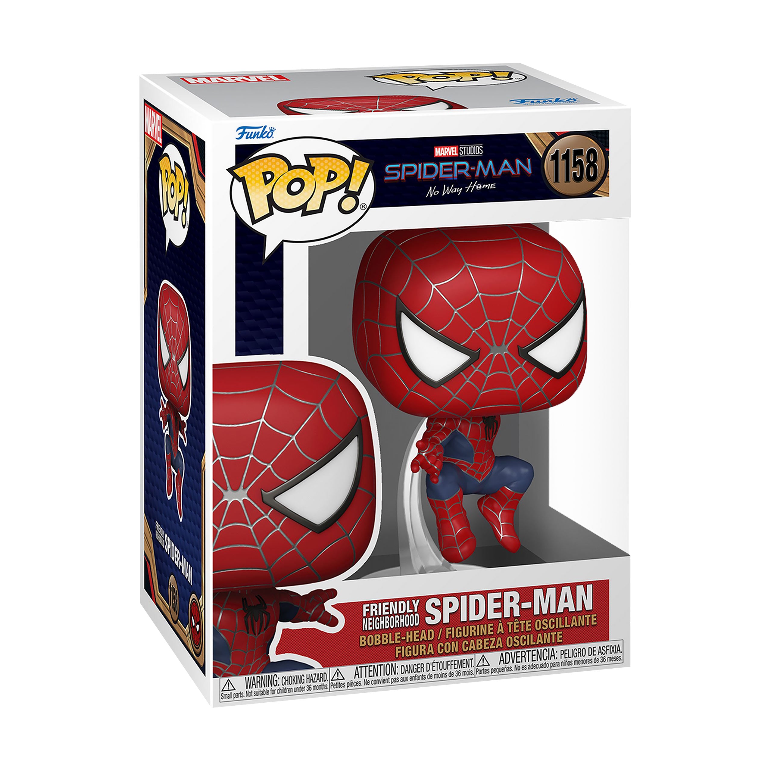 Produktbild Spider-Man-No Way Home - Friendly Neighborhood Funko Pop Wackelkopf-Figur