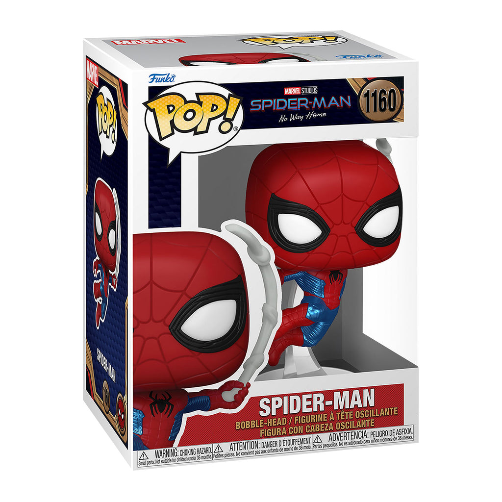 Produktbild Spider-Man-No Way Home - Swing Metallic Funko Pop Wackelkopf-Figur