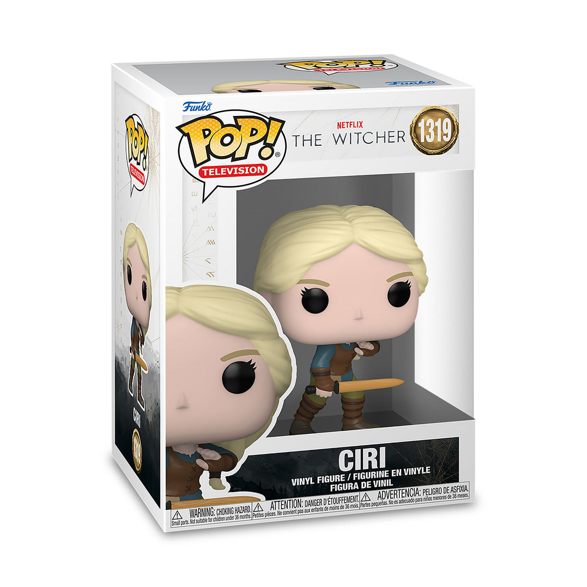 Produktbild Witcher - Ciri mit Schwert Funko Pop Figur