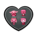 Produktbild Star Wars - Funko Pocket Pop 4er Figuren Set Valentinstags-Edition