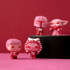 Produktbild Star Wars - Funko Pocket Pop 4er Figuren Set Valentinstags-Edition