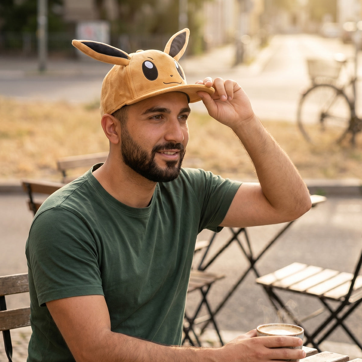 Produktbild Pokemon - Evoli Plüsch Snapback Cap