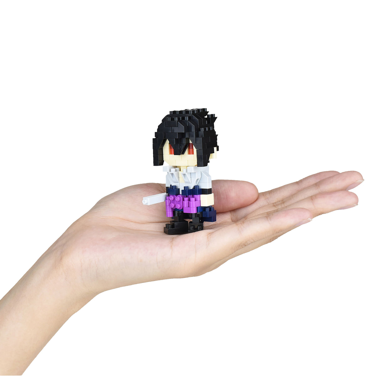 Produktbild Naruto Shippuden - Sasuke Uchiha nanoblock Mini Baustein Figur