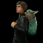 Produktbild Luke Skywalker & Grogu Training Statue limitiert - Star Wars The Book of Boba Fett