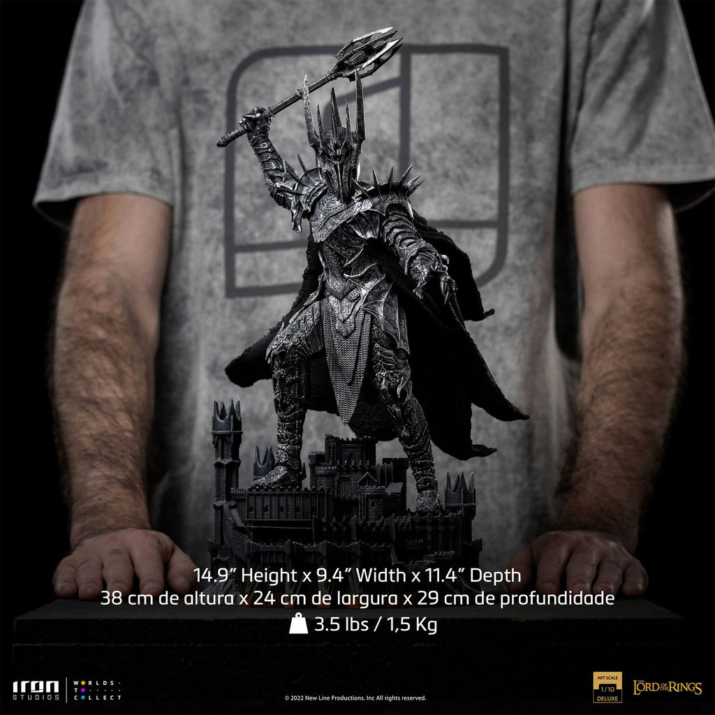 Produktbild Der Herr der Ringe - Sauron Art Scale Deluxe Statue