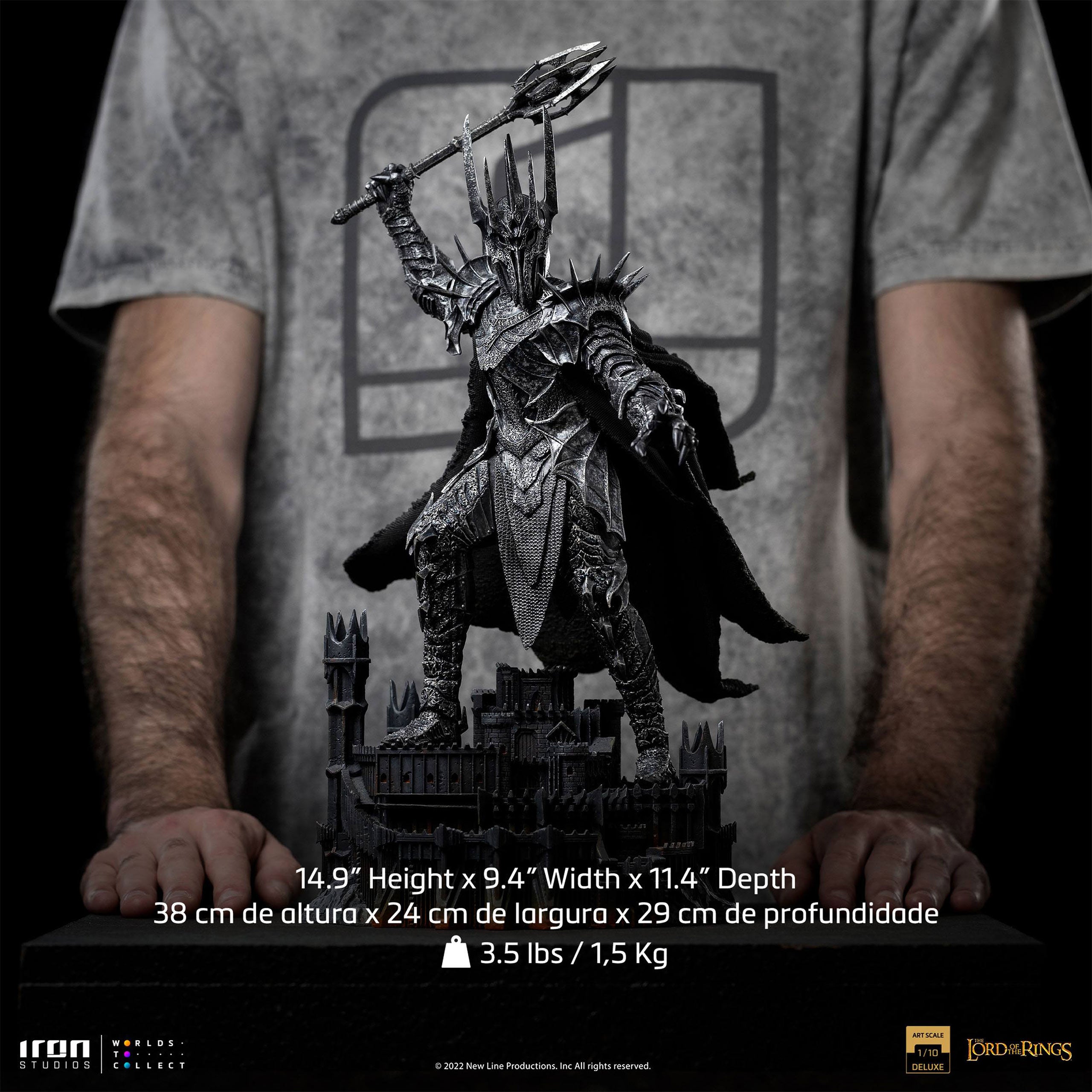 Produktbild Der Herr der Ringe - Sauron Art Scale Deluxe Statue