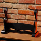 Produktbild Katana Ständer für zwei Schwerter Zubehör schwarz