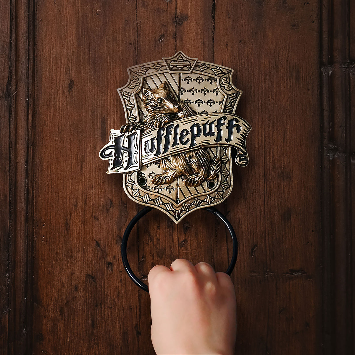 Produktbild Harry Potter - Hufflepuff Wappen Türklopfer