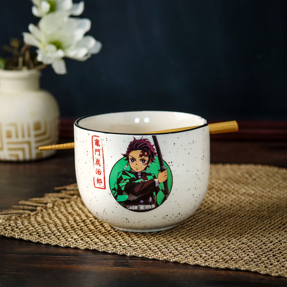 Produktbild Demon Slayer - Tanjiro Kamado Ramen Schale mit Ess-Stäbchen