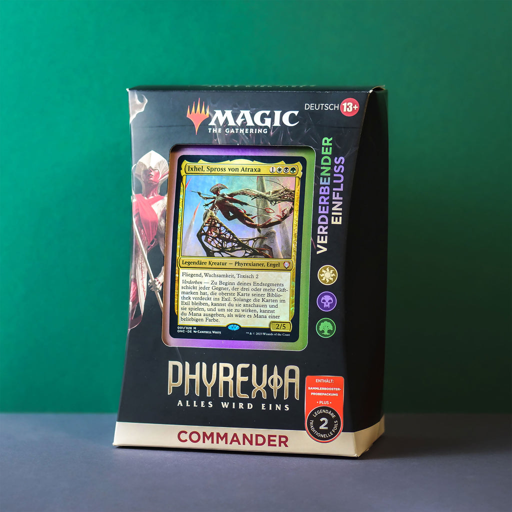 Produktbild Phyrexia: Alles wird eins Verderbender Einfluss Commander Deck - Magic The Gathering