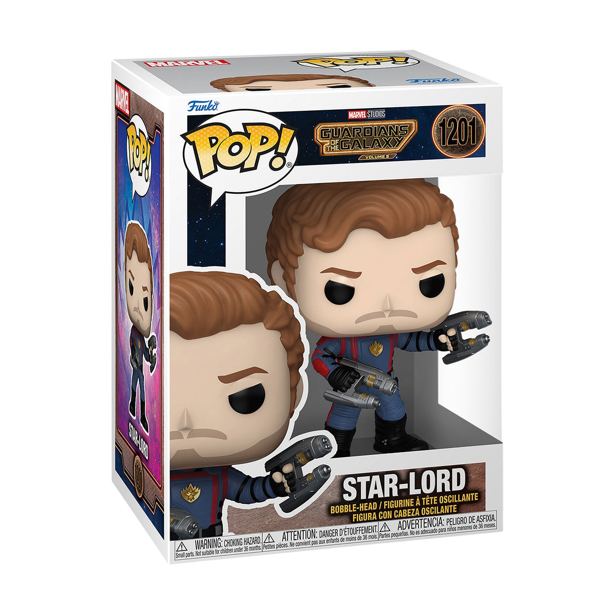 Produktbild Guardians of the Galaxy - Star-Lord Funko Pop Wackelkopf-Figur