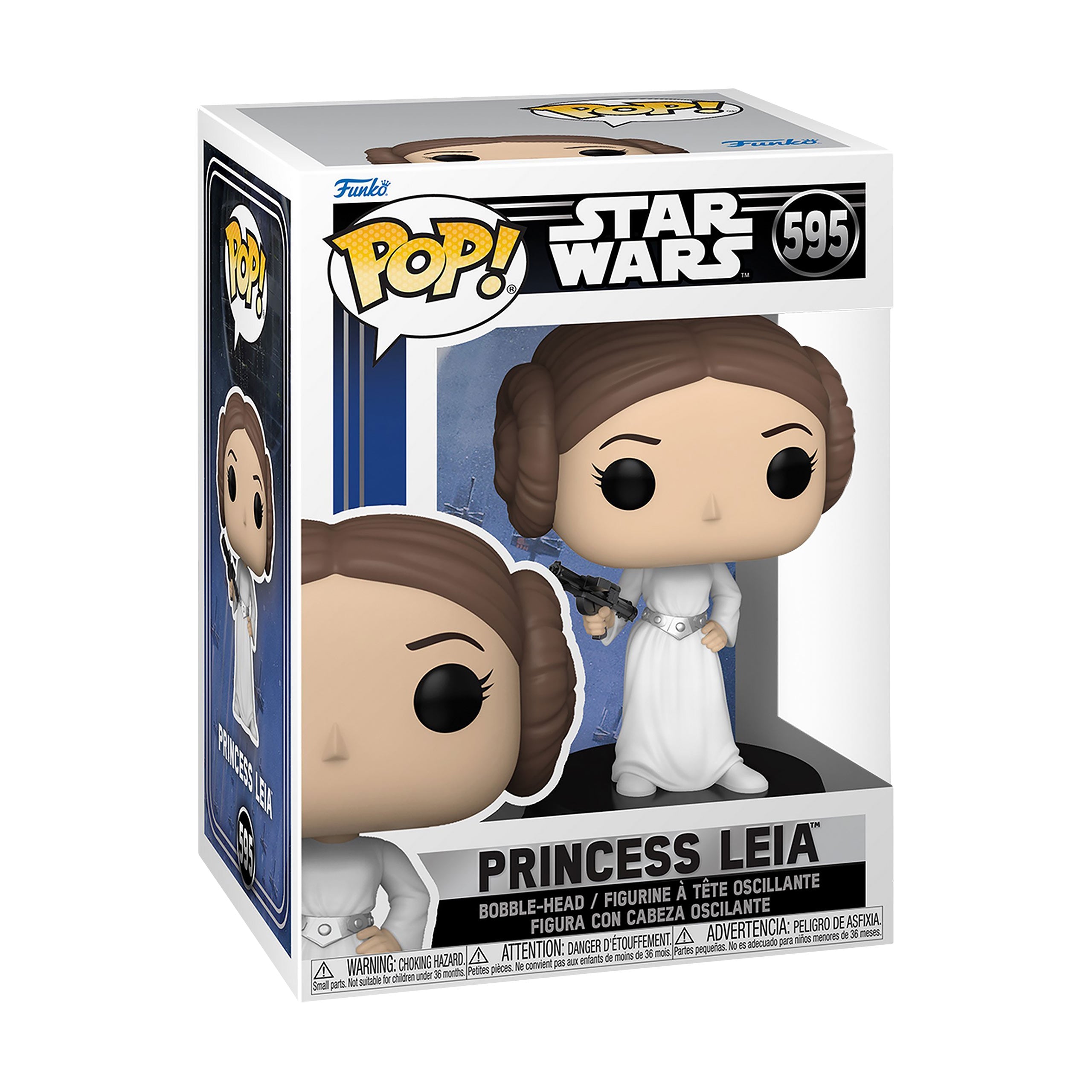 Produktbild Star Wars - Prinzessin Leia Funko Pop Wackelkopf-Figur