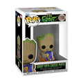 Produktbild I Am Groot - Groot mit Käsebällchen Funko Pop Wackelkopf-Figur