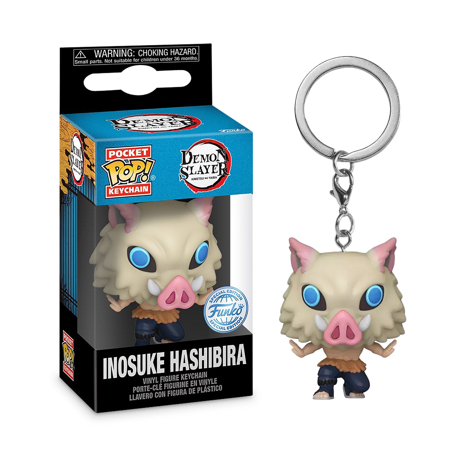 Product image Demon Slayer - Inosuke Hashibira Funko Pop Keychain