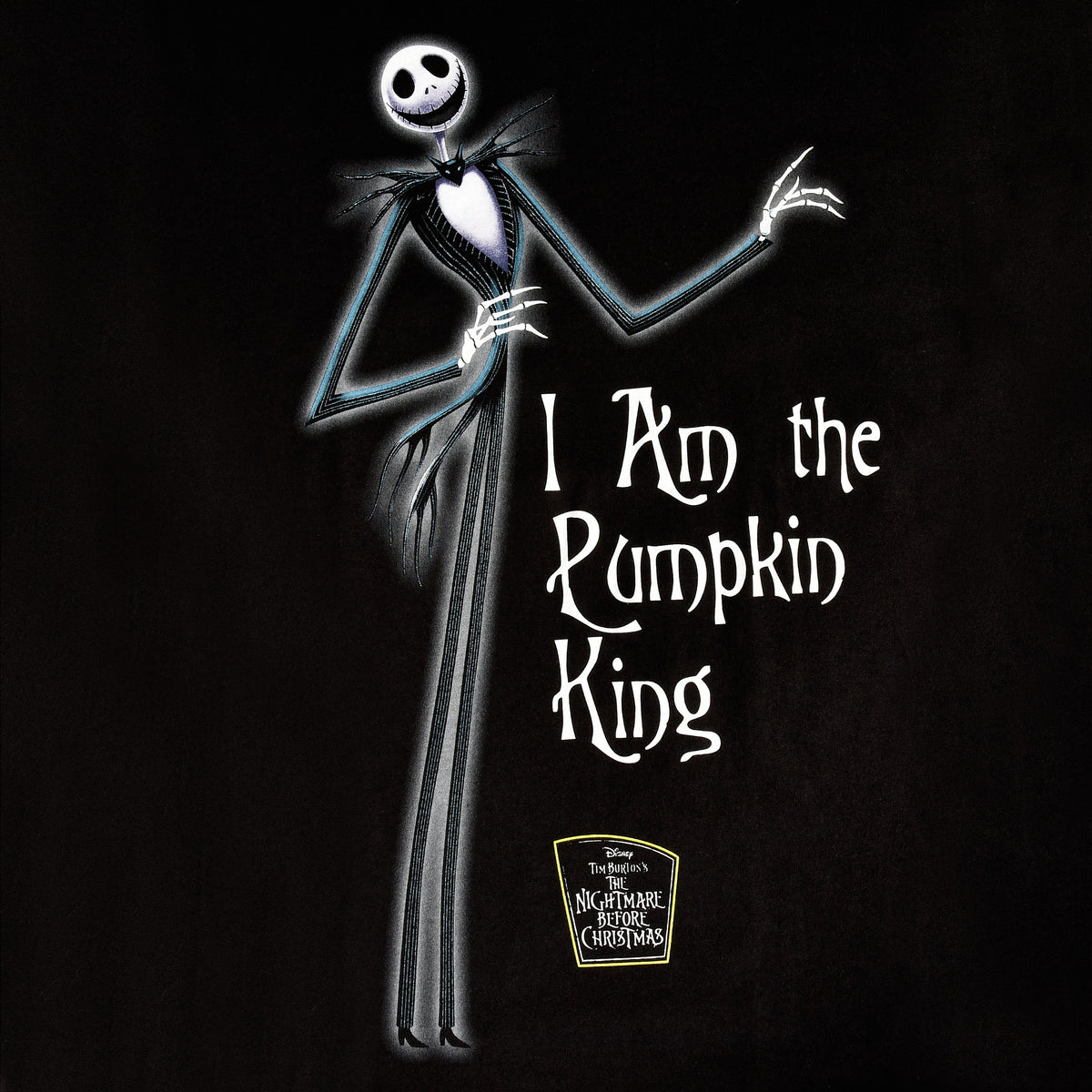 Produktbild Nightmare Before Christmas - The Pumpkin King T-Shirt schwarz