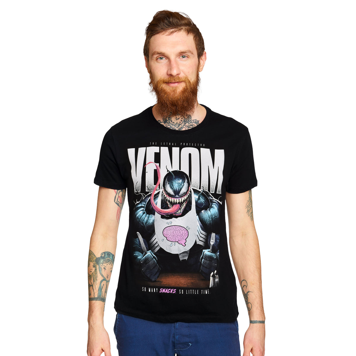Produktbild Venom - So Many Snacks T-Shirt schwarz