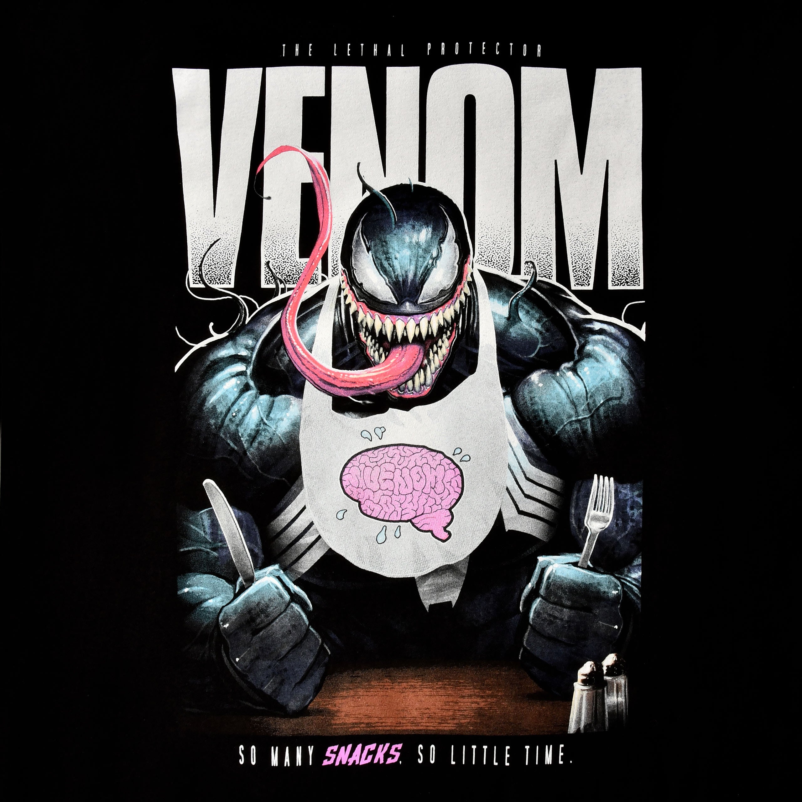 Produktbild Venom - So Many Snacks T-Shirt schwarz