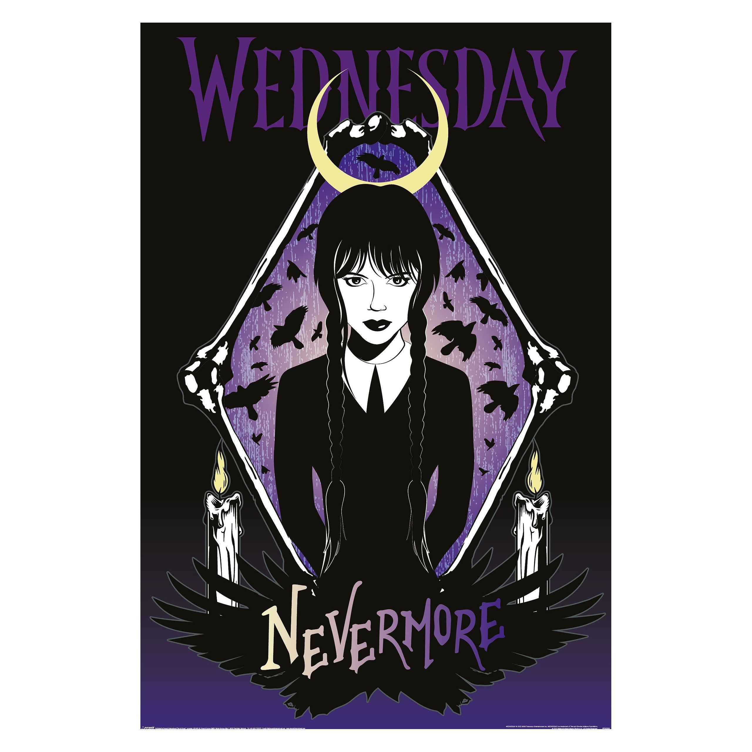Produktbild Wednesday - Nevermore Maxi Poster
