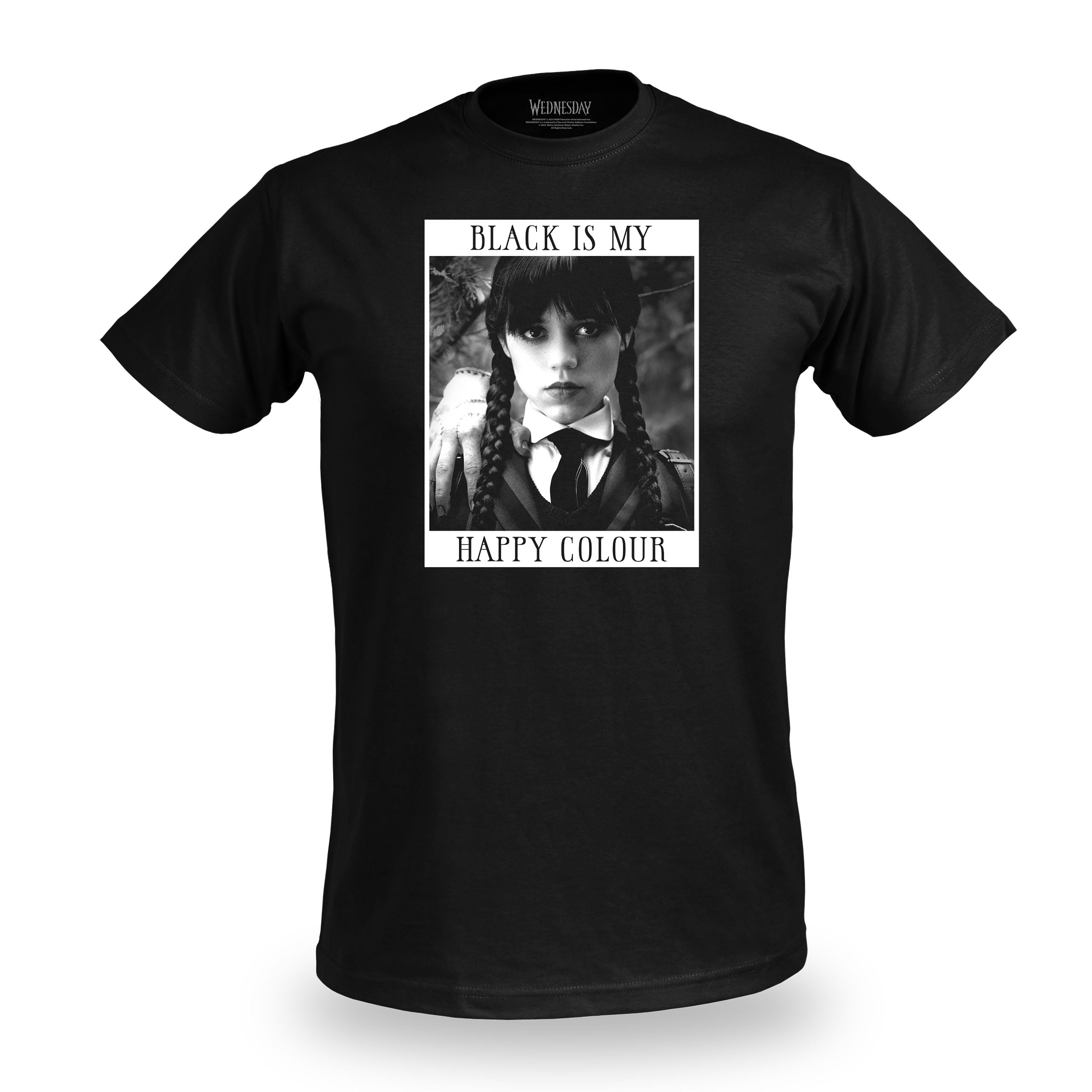 Produktbild Wednesday - Black Is My Happy Colour T-Shirt schwarz