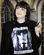 Produktbild Wednesday - Black Is My Happy Colour T-Shirt schwarz