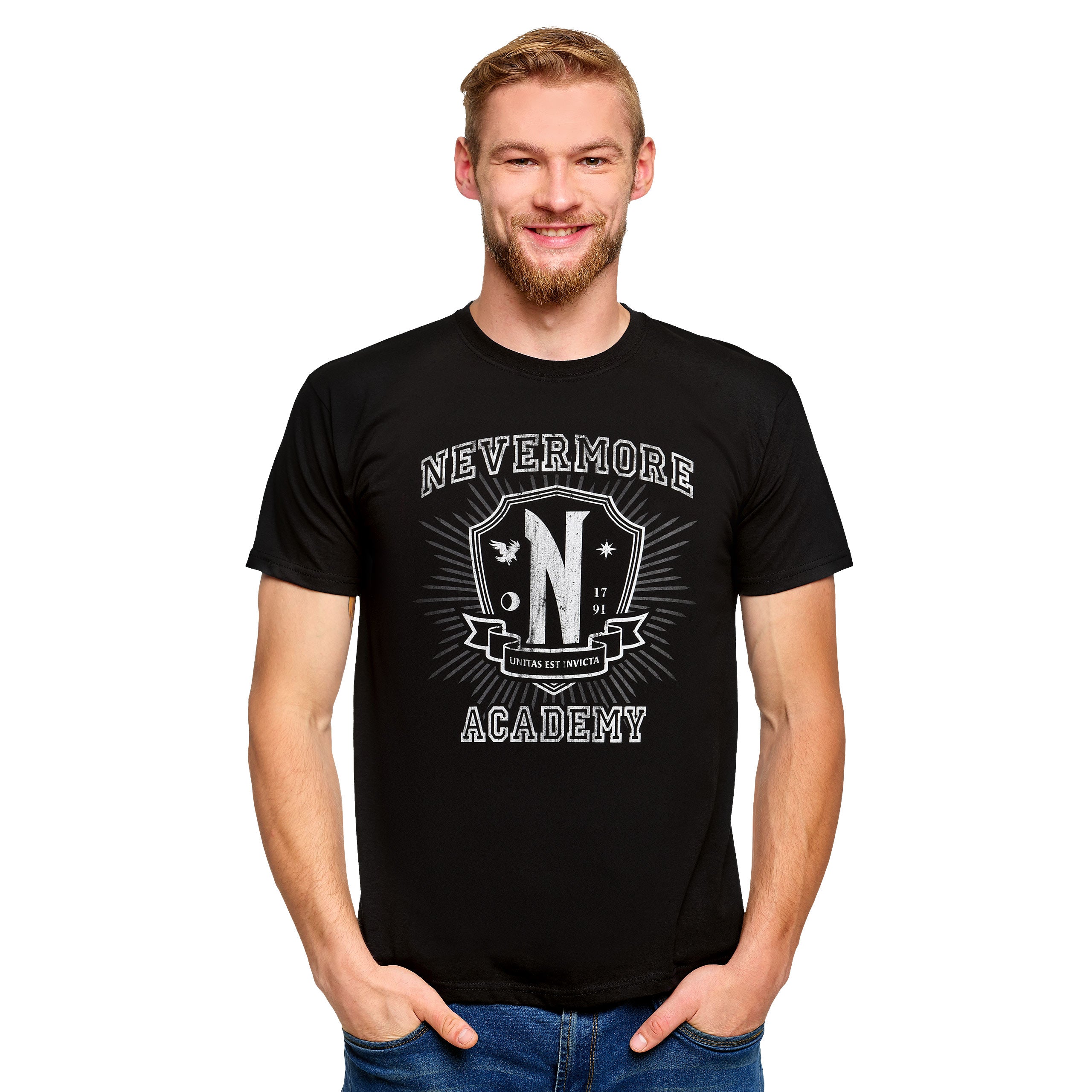 Produktbild Wednesday - Nevermore Academy T-Shirt schwarz