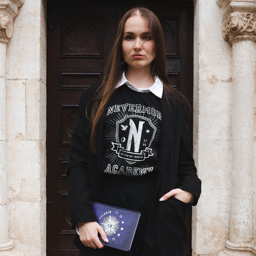 Produktbild Wednesday - Nevermore Academy T-Shirt schwarz