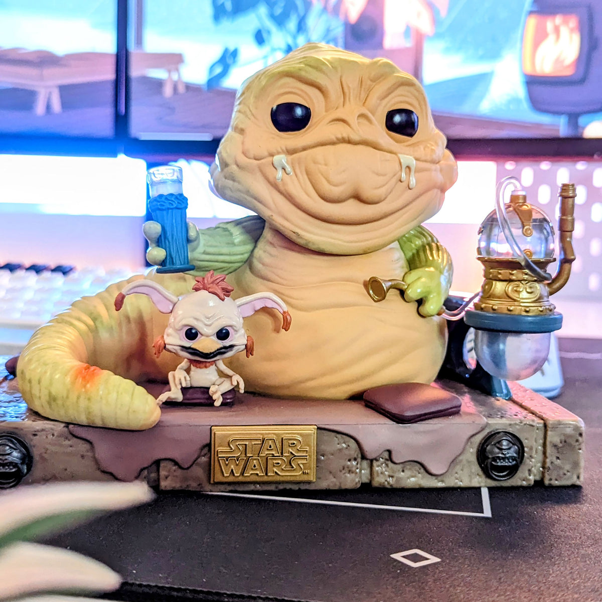 Produktbild Star Wars - Jabba & Salacious 40th Anniversary Funko Pop Diorama
