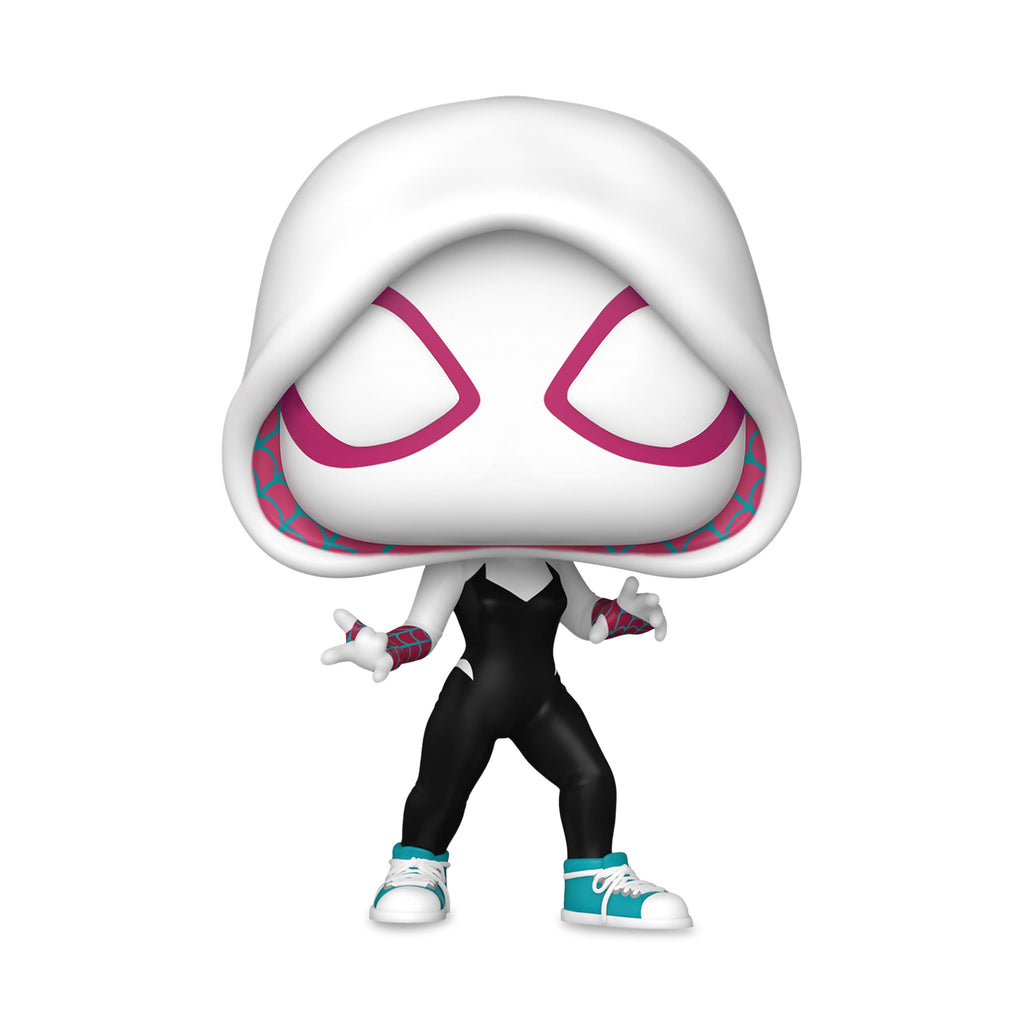 Produktbild Spider-Man Across The Spider-Verse - Spider-Gwen Funko Pop Figur mit Wackelkopf