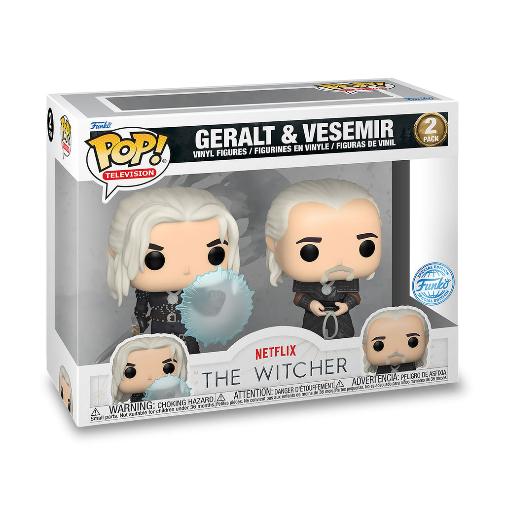 Produktbild Witcher - Geralt und Vesemir Funko Pop Figuren-Set