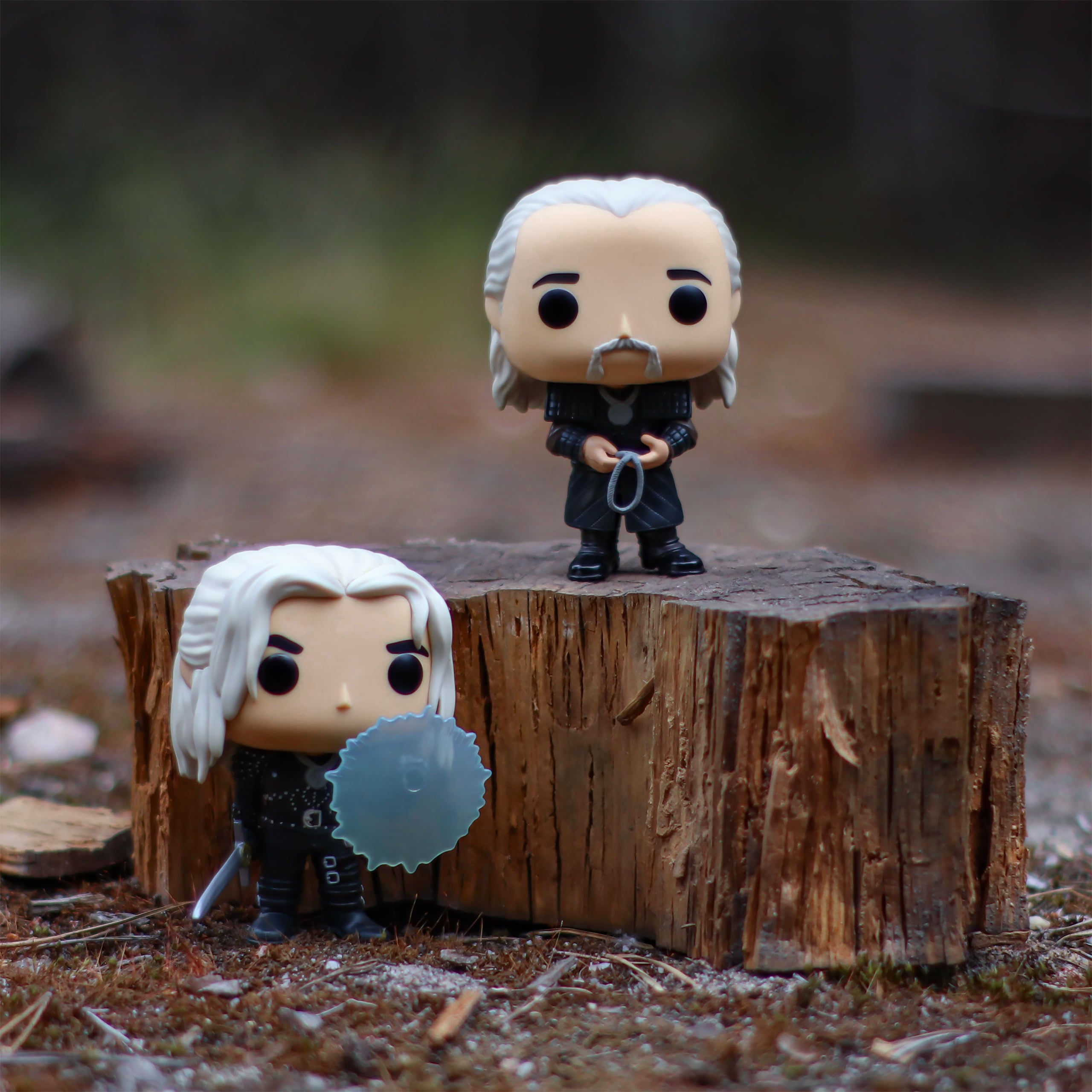 Produktbild Witcher - Geralt und Vesemir Funko Pop Figuren-Set
