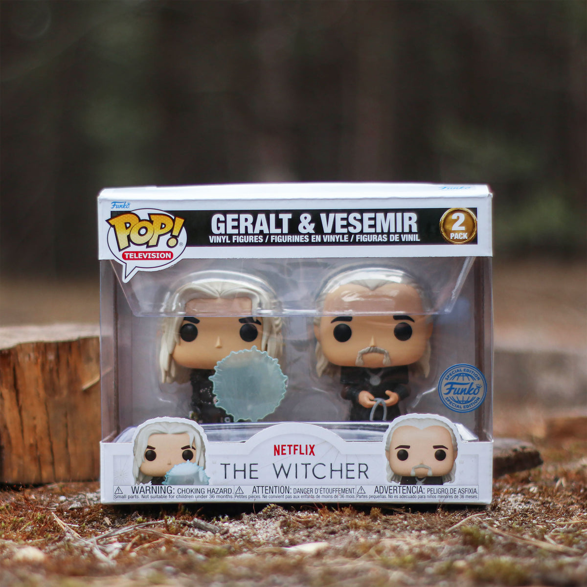 Produktbild Witcher - Geralt und Vesemir Funko Pop Figuren-Set