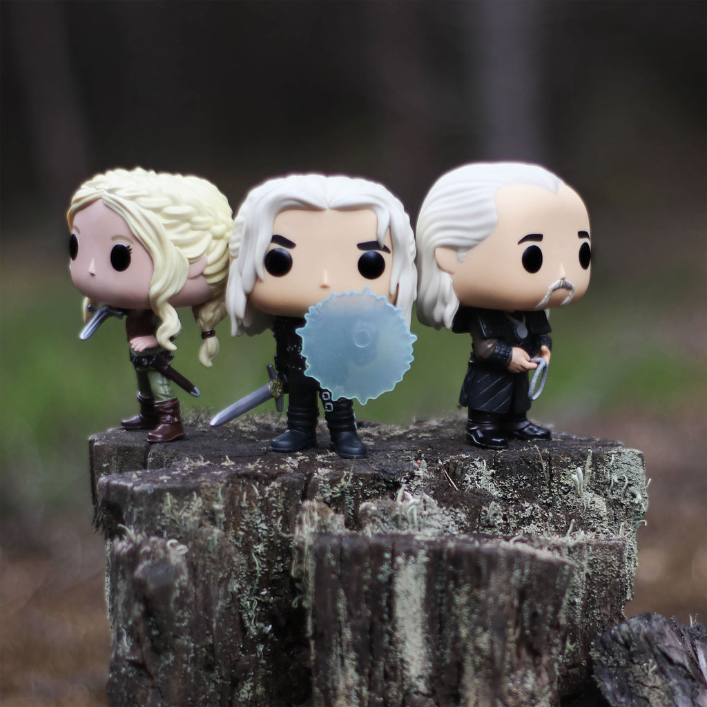 Produktbild Witcher - Geralt und Vesemir Funko Pop Figuren-Set