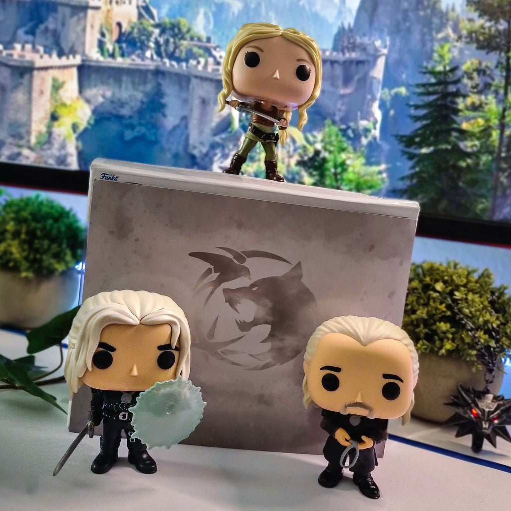 Produktbild Witcher - Geralt und Vesemir Funko Pop Figuren-Set