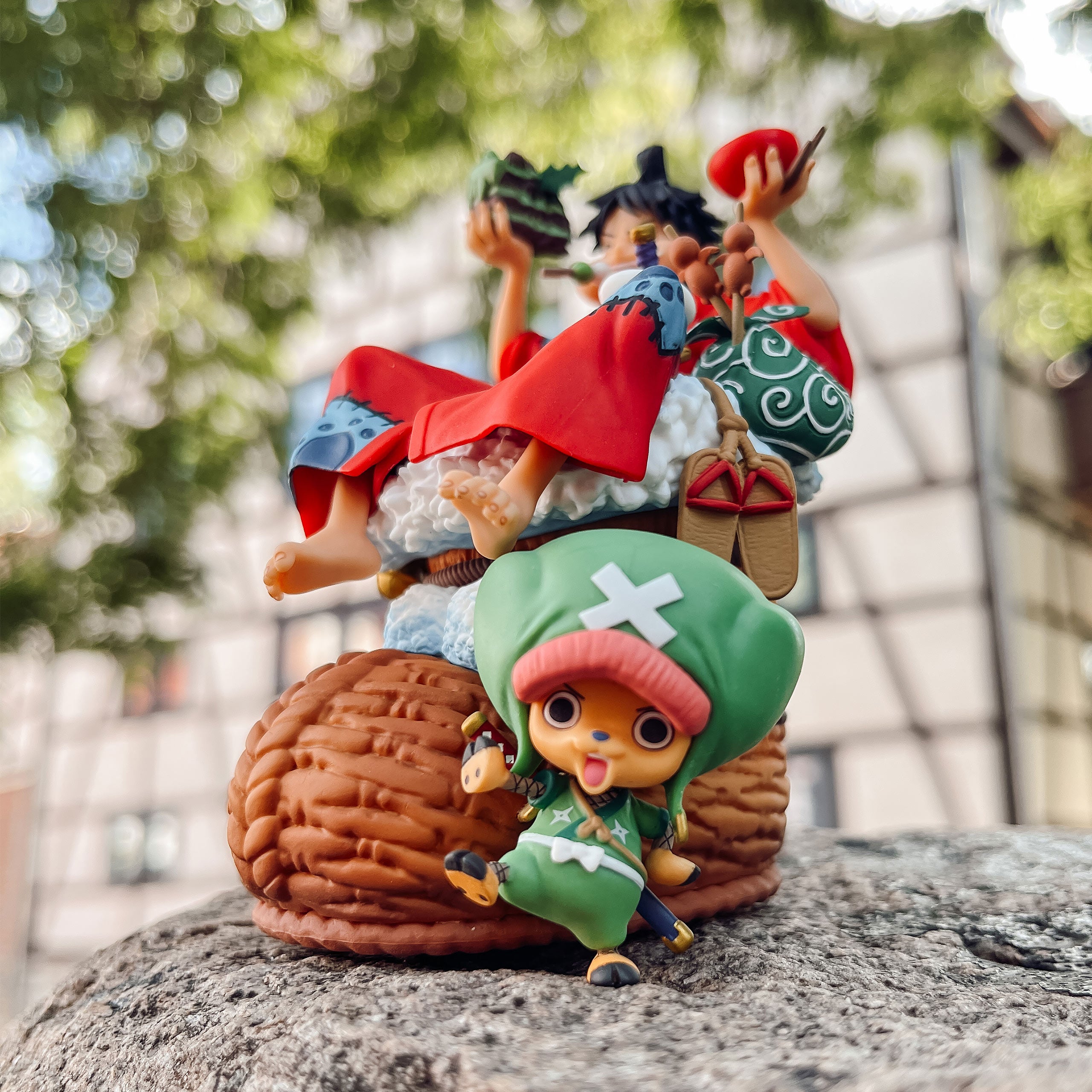 Produktbild One Piece - Luffy und Chopper Petitrama Logbox Re Birth Vol. 1 Statue