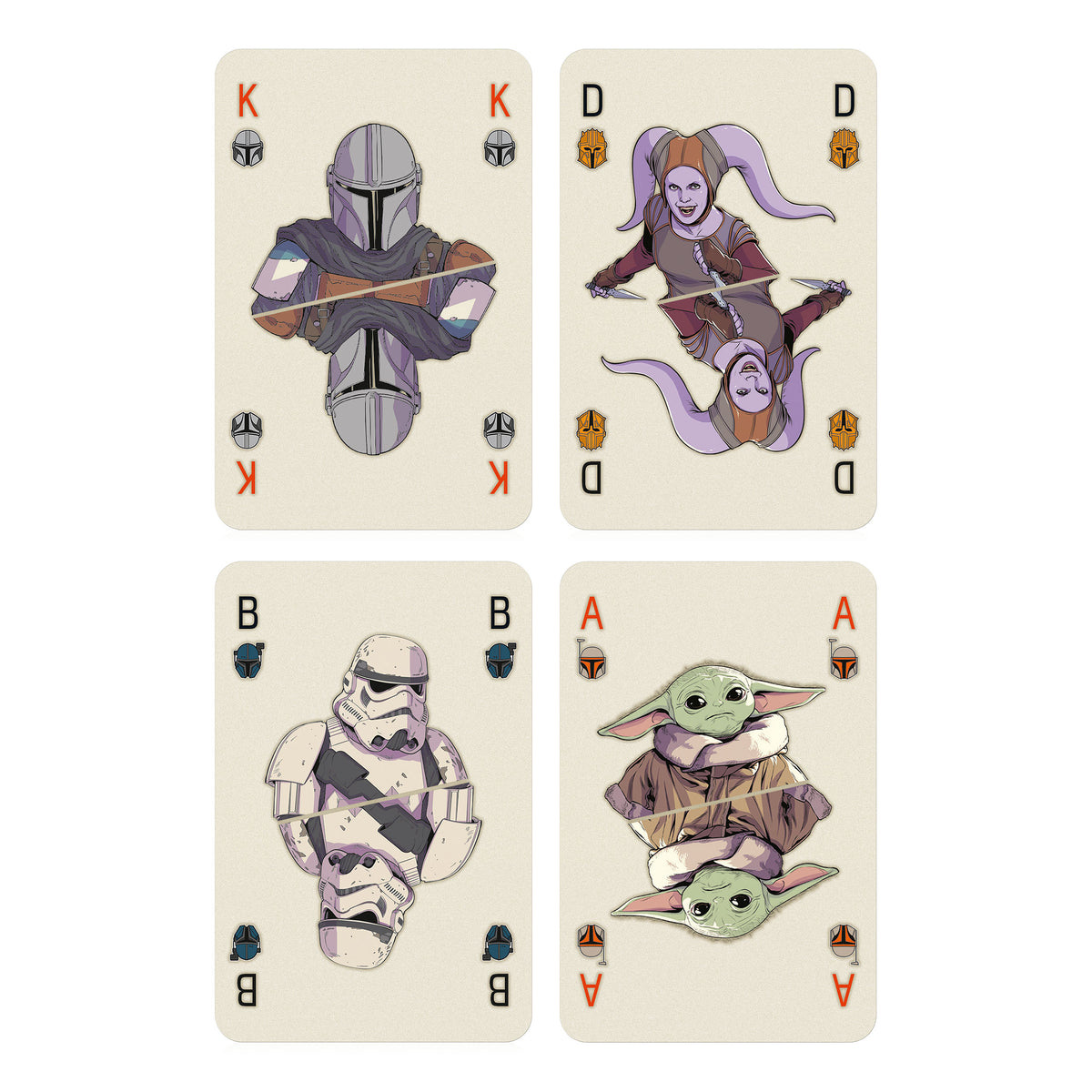 Produktbild Star Wars The Mandalorian - Spielkarten