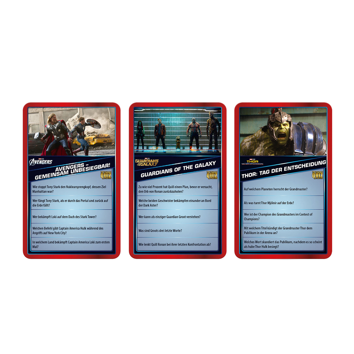 Produktbild Marvel - Cinematic Universe Top Trumps Quiz