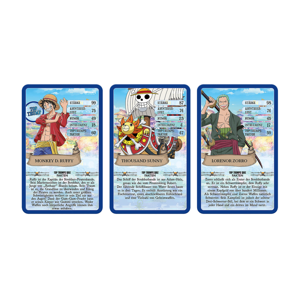 Produktbild One Piece - Top Trumps Spielkarten