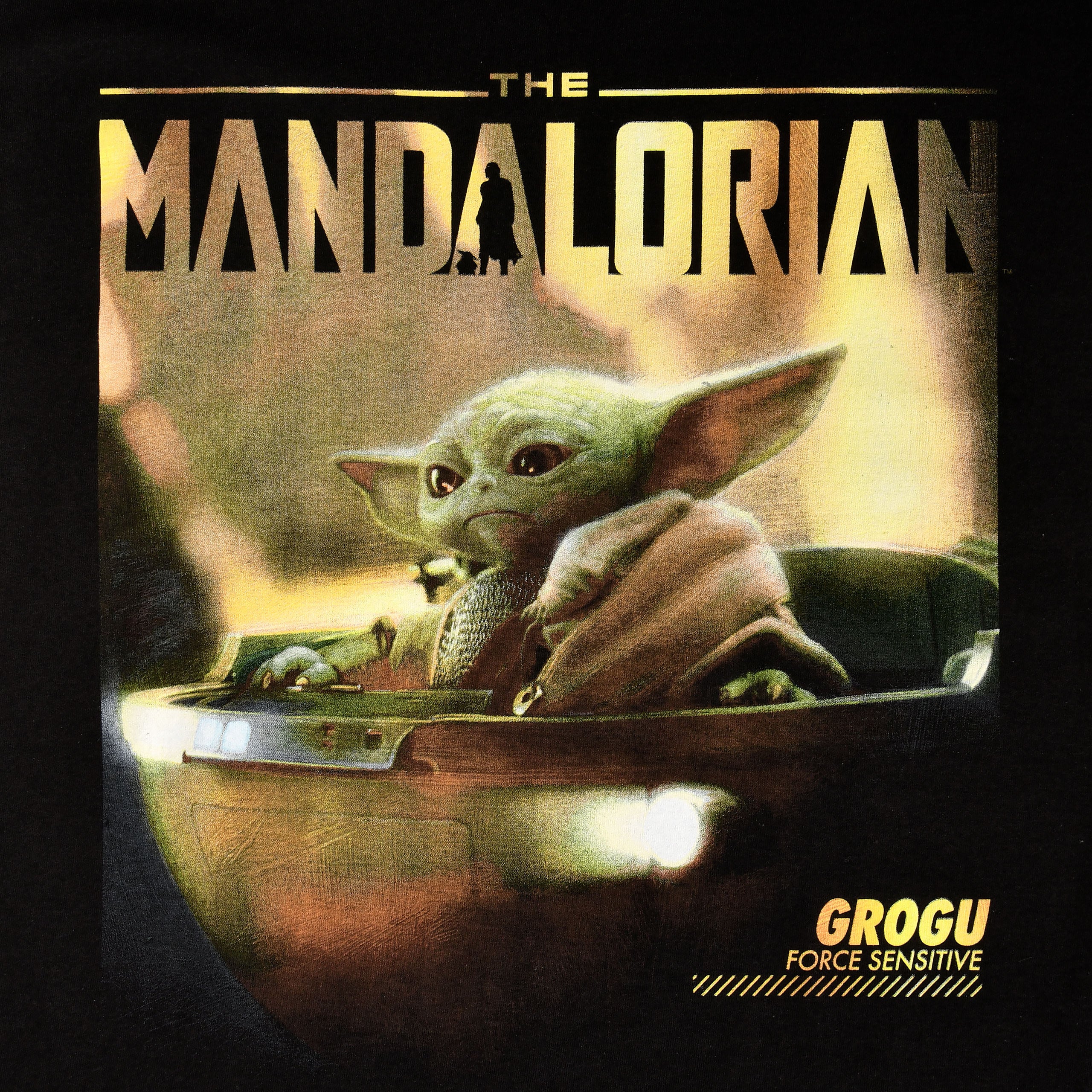 Produktbild Grogu T-Shirt schwarz - Star Wars The Mandalorian