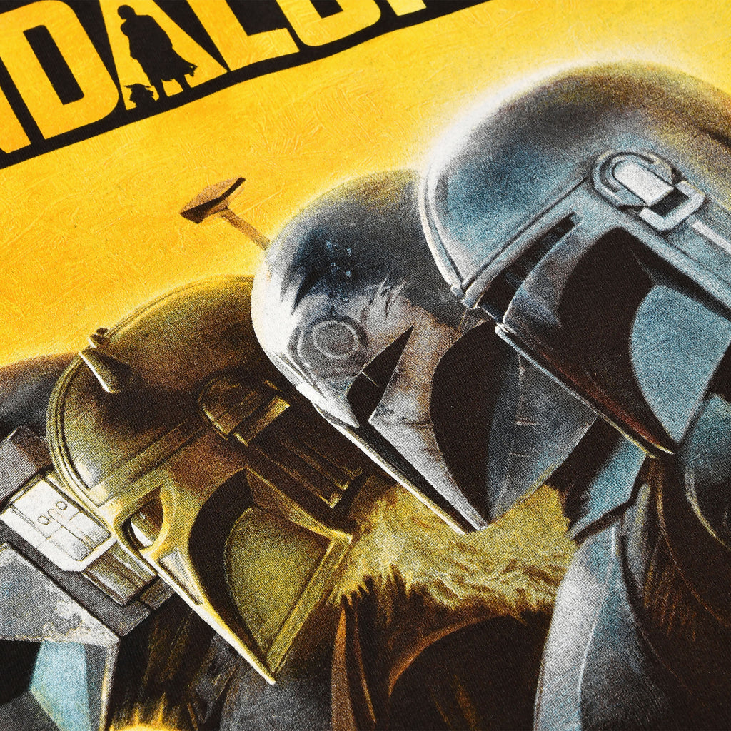 Produktbild Mandalorian Creed T-Shirt schwarz - Star Wars The Mandalorian