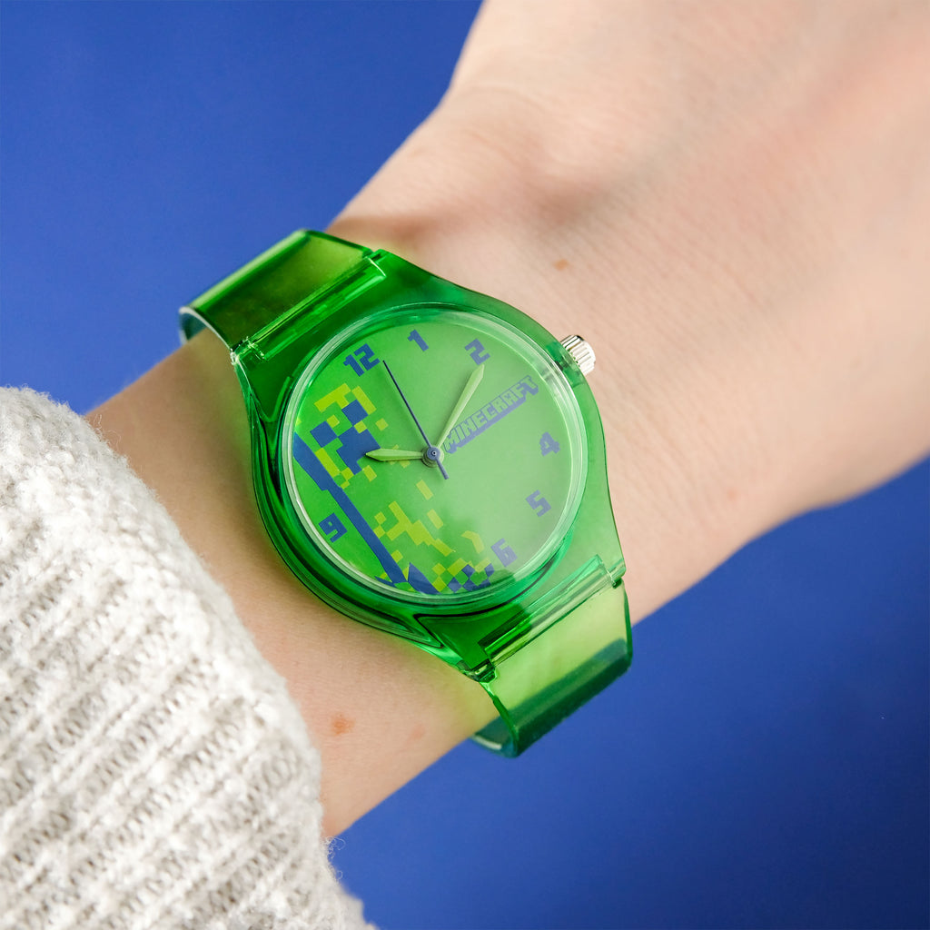 Produktbild Creeper Armbanduhr - Minecraft