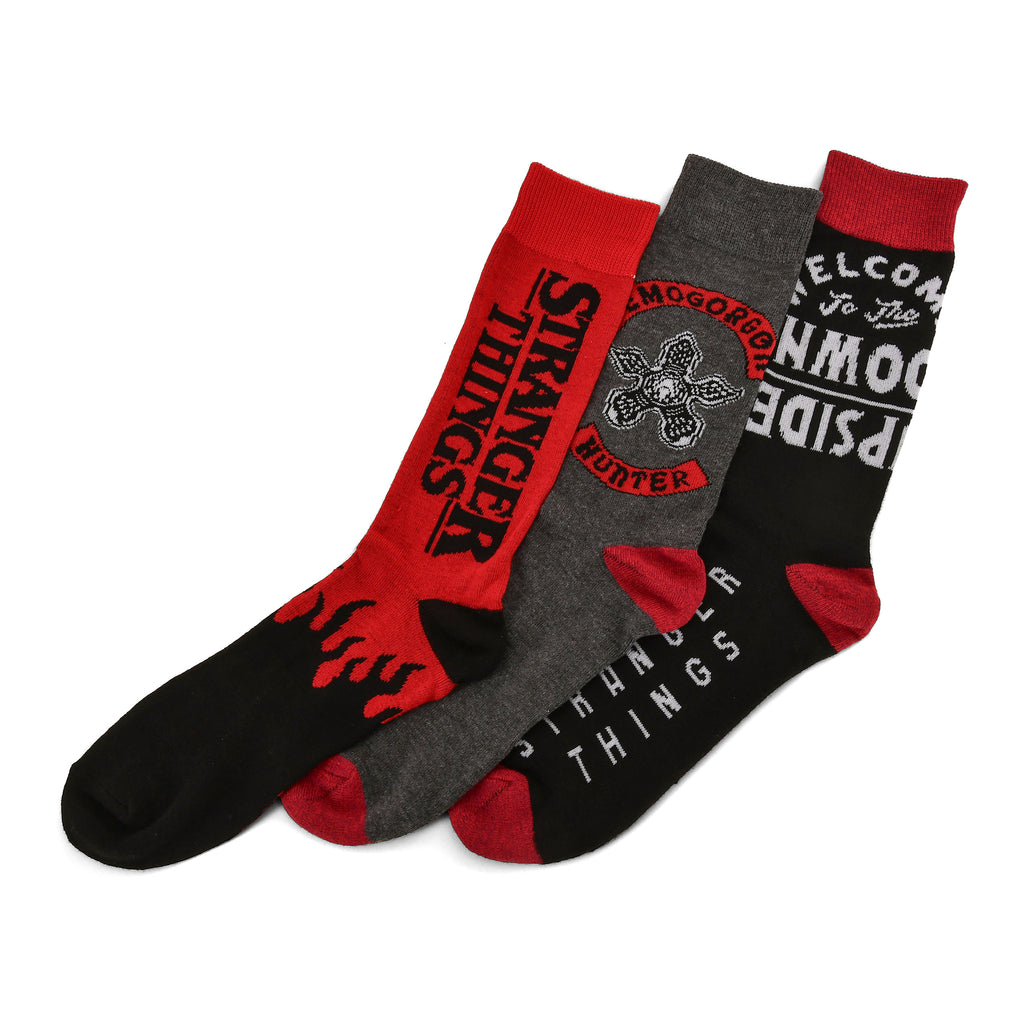Produktbild Stranger Things - Demogorgon Hunter Socken 3er Set