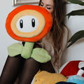 Produktbild Super Mario - Feuerblume Plüsch Figur XL
