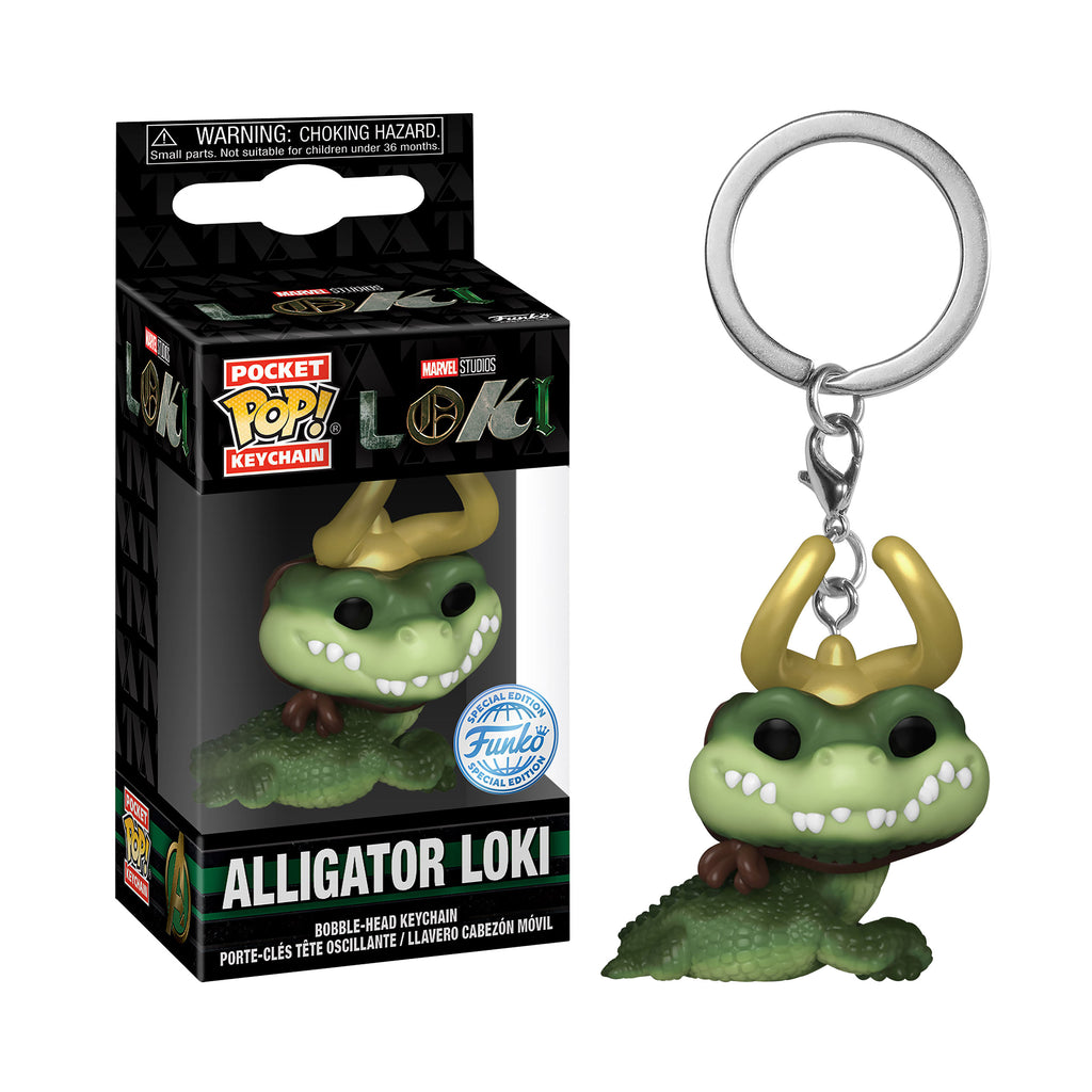 Produktbild Loki - Alligator Loki Funko Pop Schlüsselanhänger