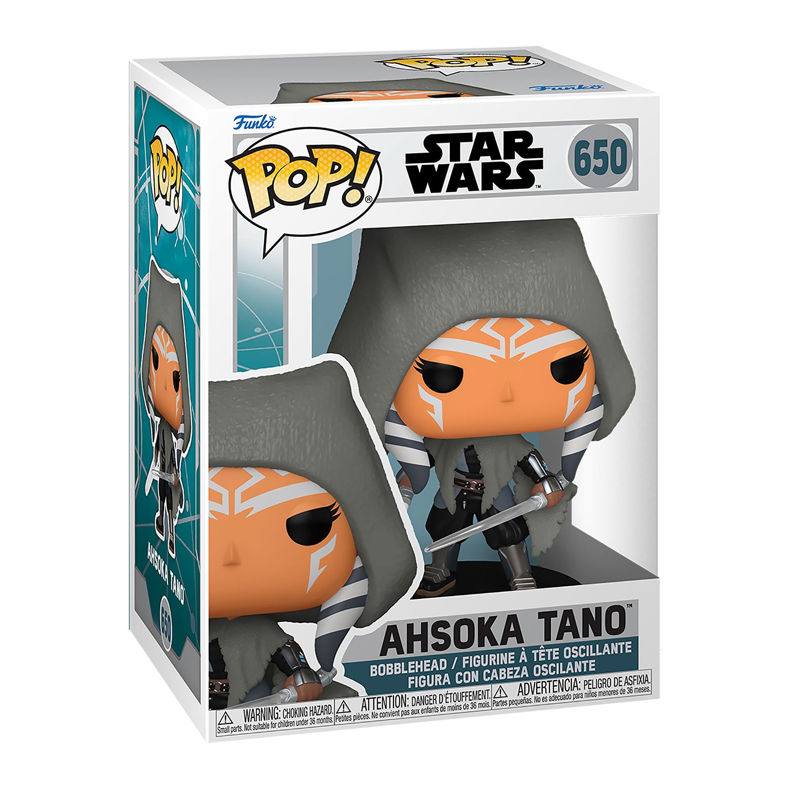 Produktbild Ahsoka Tano Funko Pop Wackelkopf-Figur - Star Wars Ahsoka