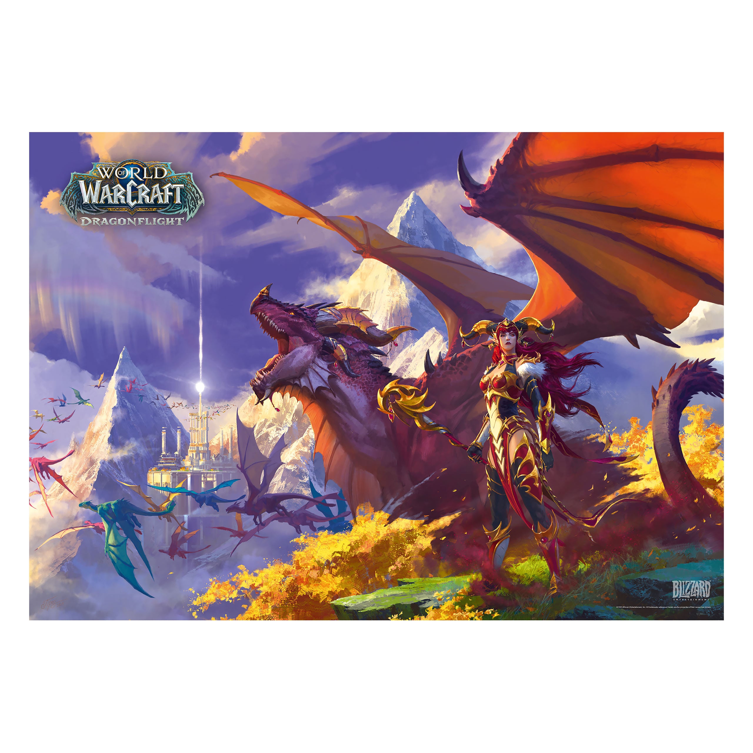 Produktbild World of Warcraft - Dragonflight Puzzle 1000 Teile