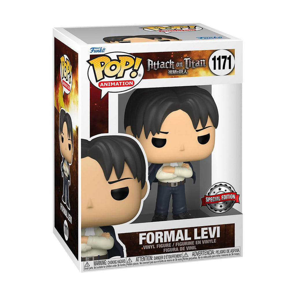 Produktbild Attack on Titan - Formal Levi Funko Pop Figur