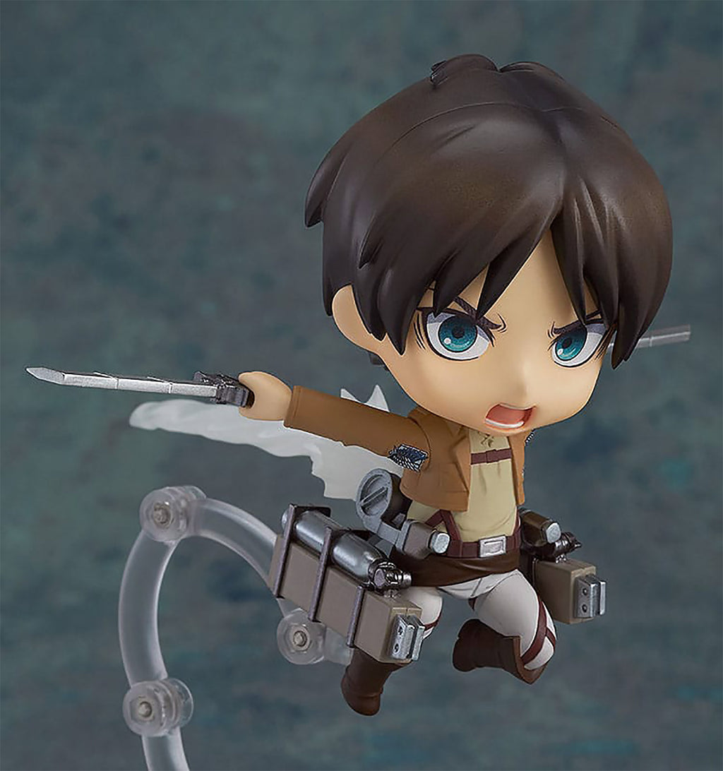 Produktbild Attack on Titan - Eren Yeager Nendoroid Actionfigur Survey Corps Version